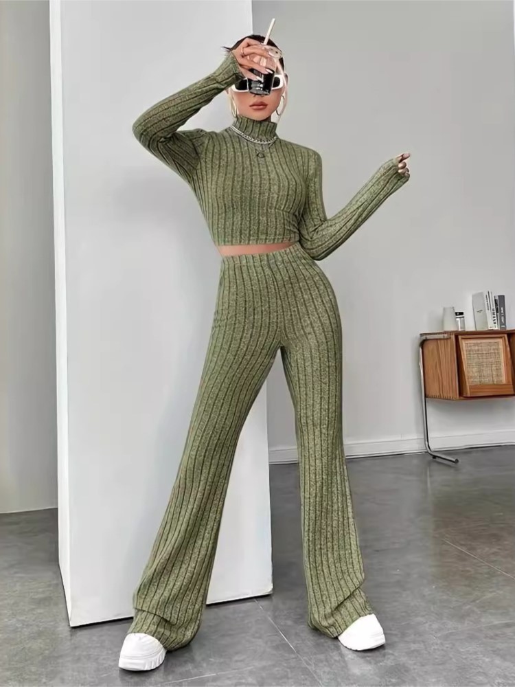 Women's Matching Knitted 2 Pie - Crop Top Crochet recension och pris