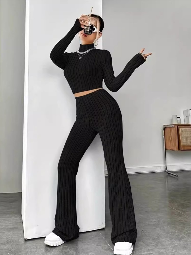 Women's Matching Knitted 2 Pie - Crop Top Crochet recension och pris