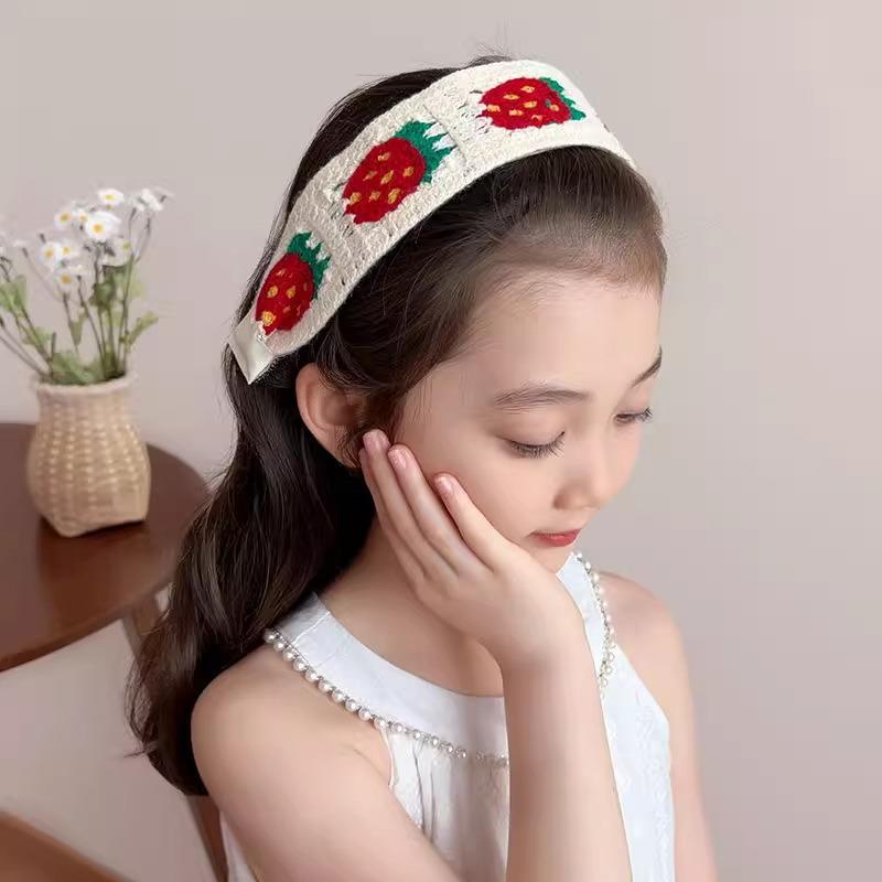 Women Girls Flower Print Headb - Headband Summer Knit recension och pris