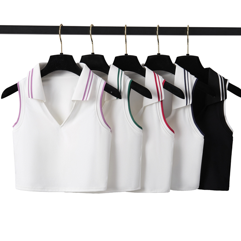 Women Fitness Yoga Top Sleevel - Crop Top Crochet recension och pris