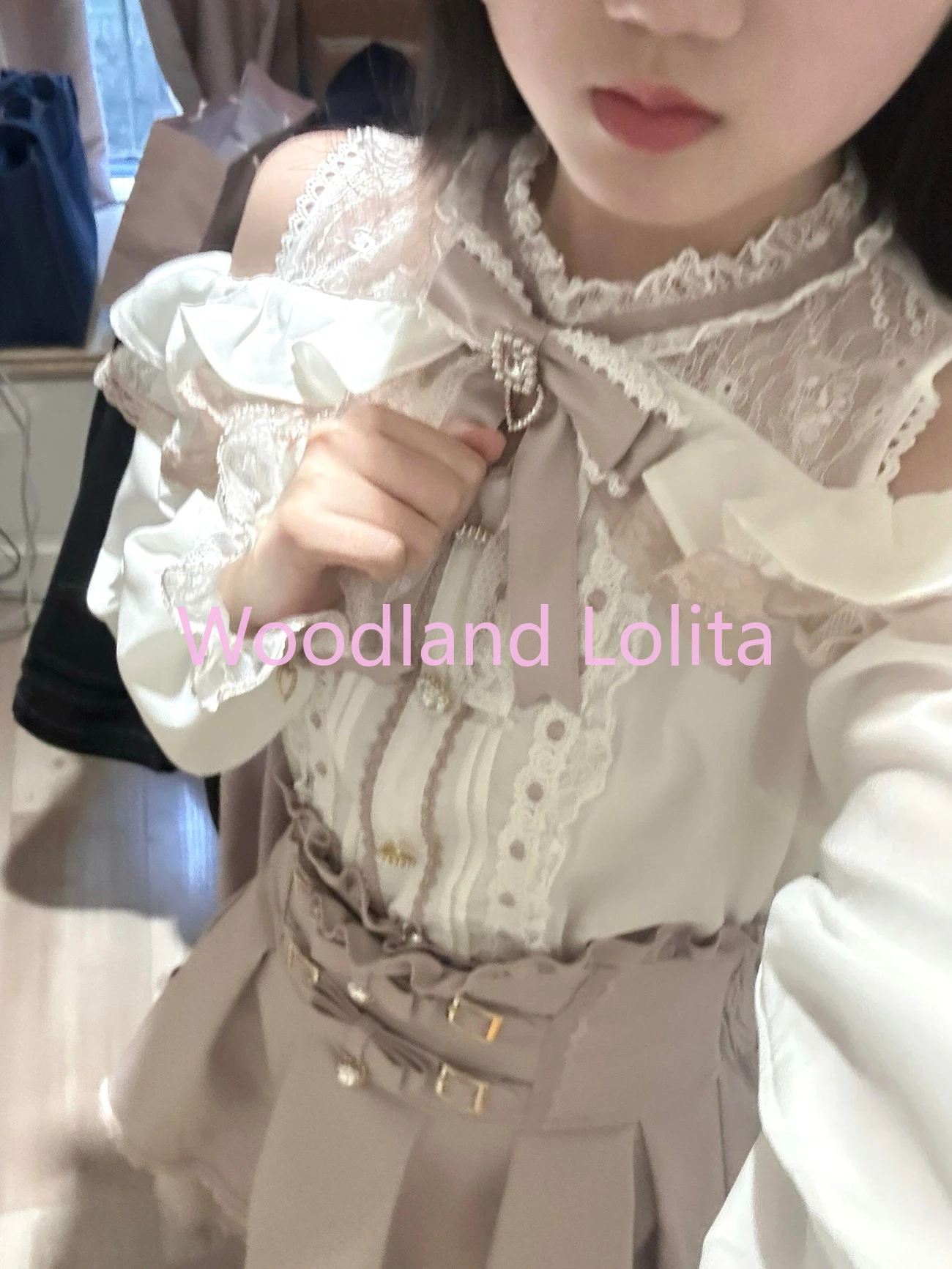 2027 Japanese Kawaii Short Ski - Blouse Off Shoulder recension och pris