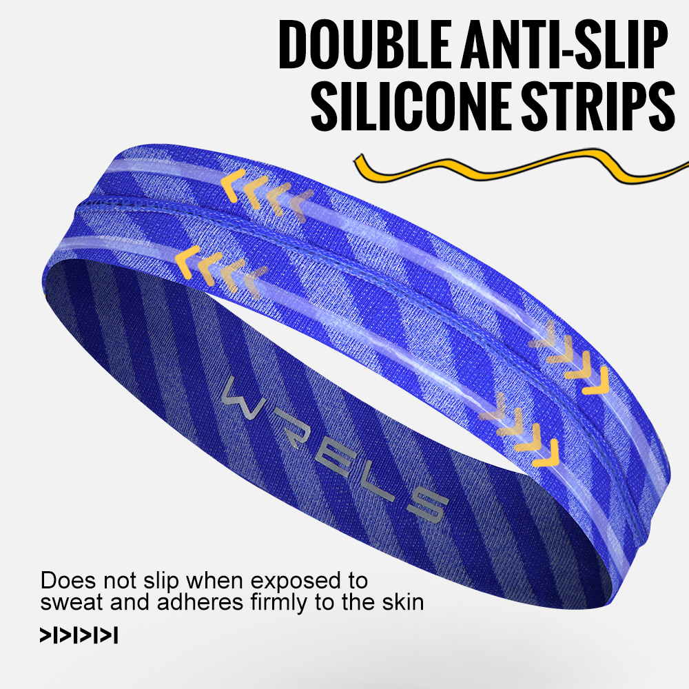 WRELS Sport Headbands Non Slip - Headband Summer Knit recension och pris