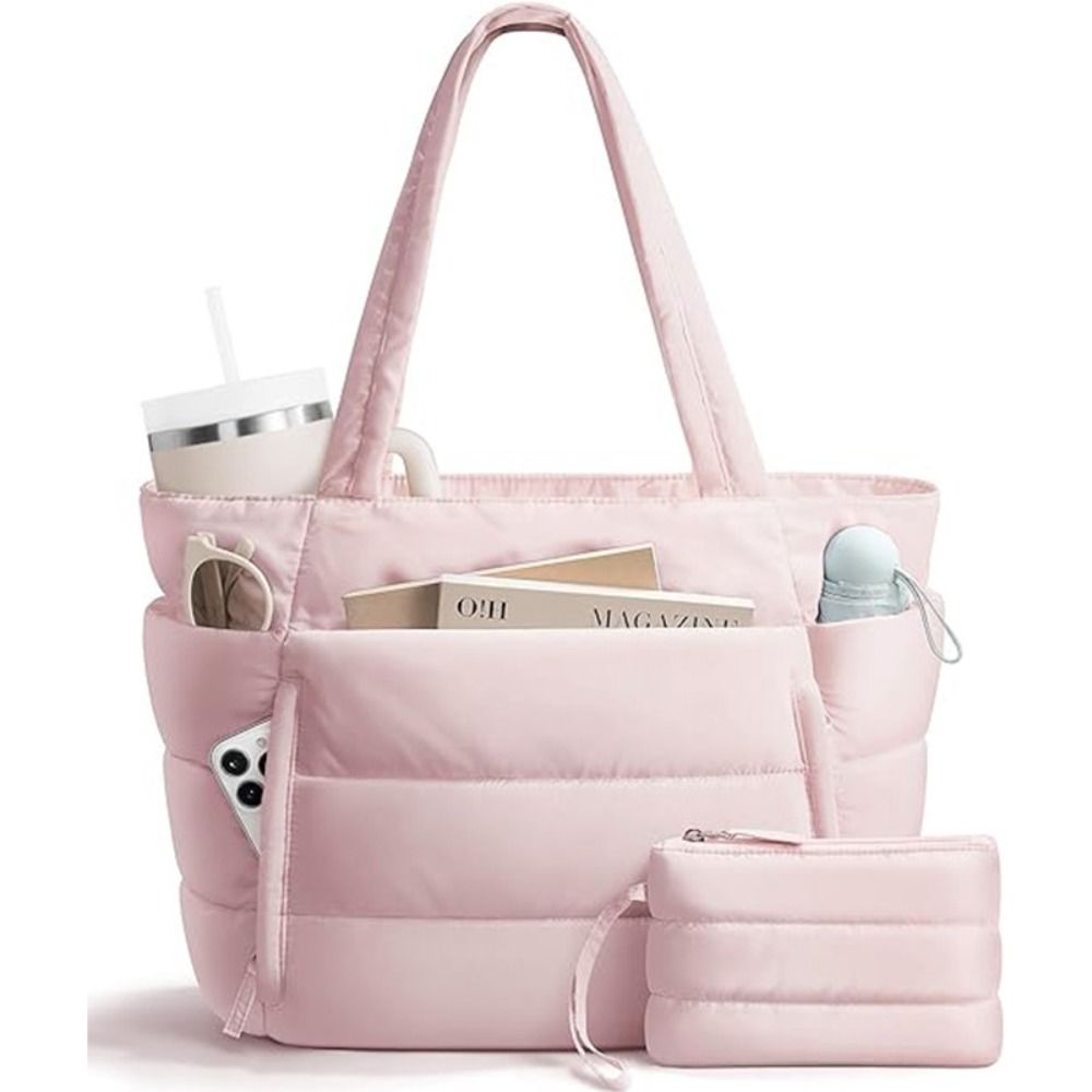 Large Capacity Puffer Tote Bag - Tote Bag Beach recension och pris